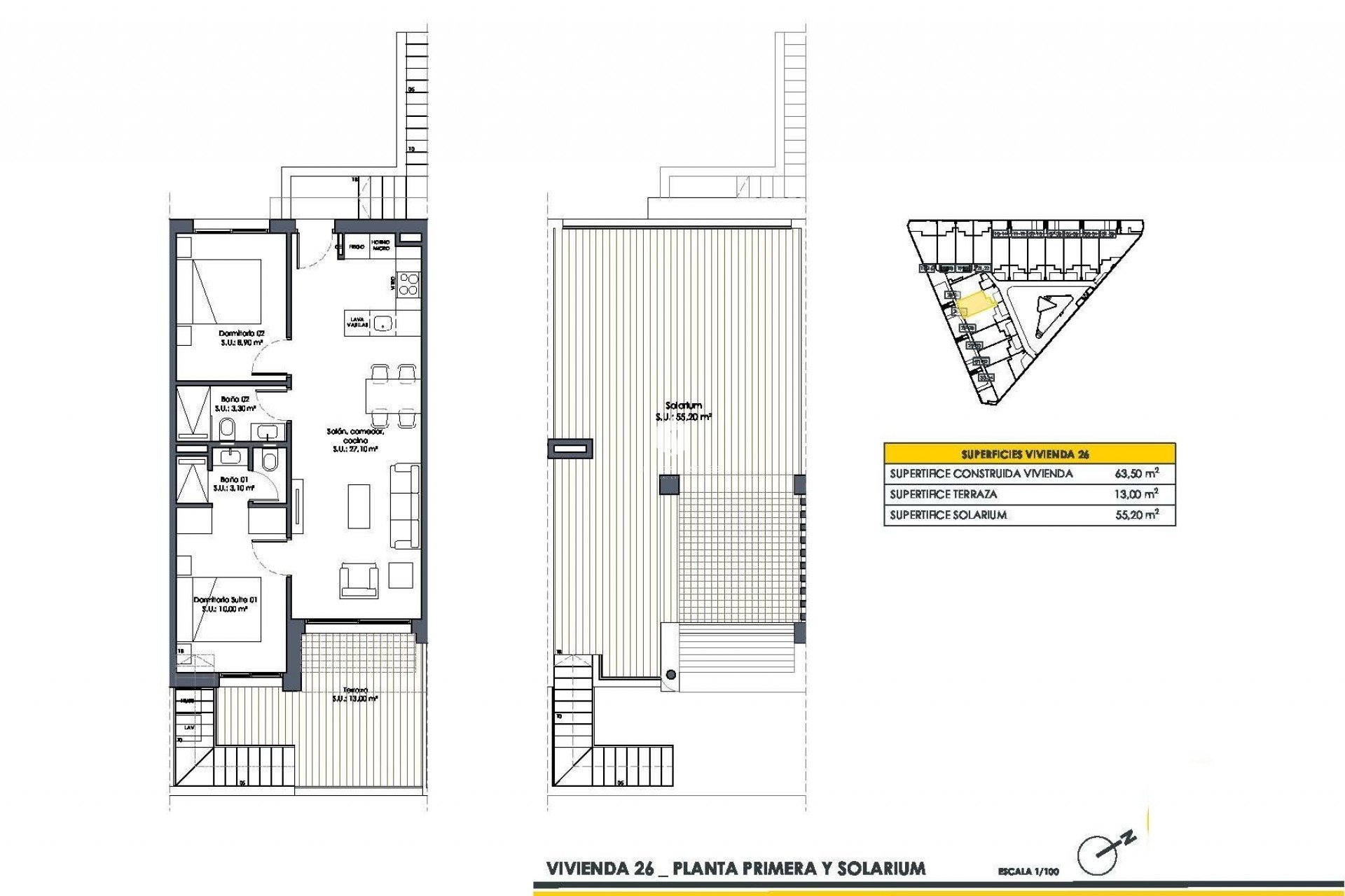 Nowy budynek - Bungalow -
San Fulgencio - Pueblo