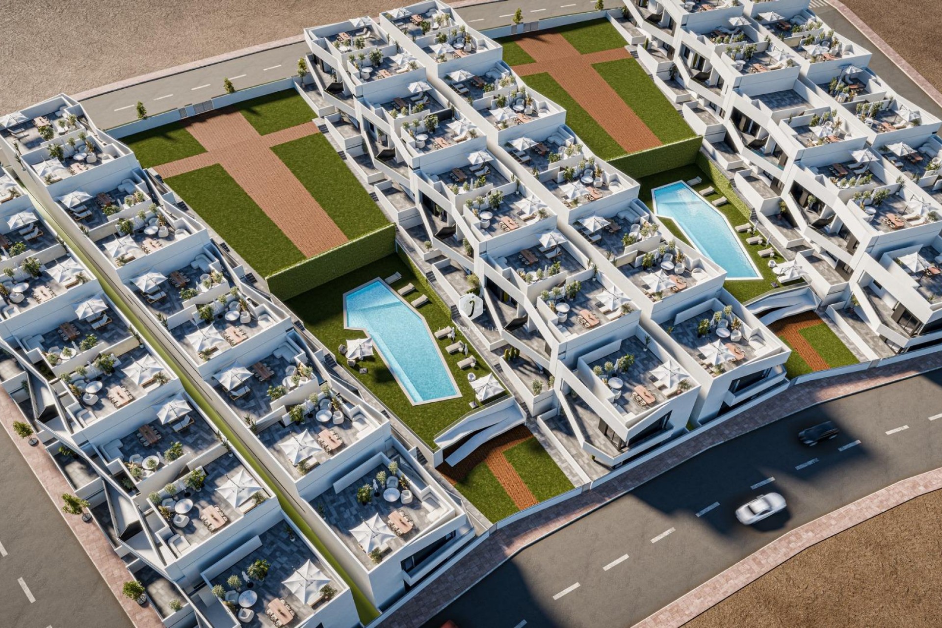 Nowy budynek - Bungalow -
San Miguel de Salinas - Pueblo