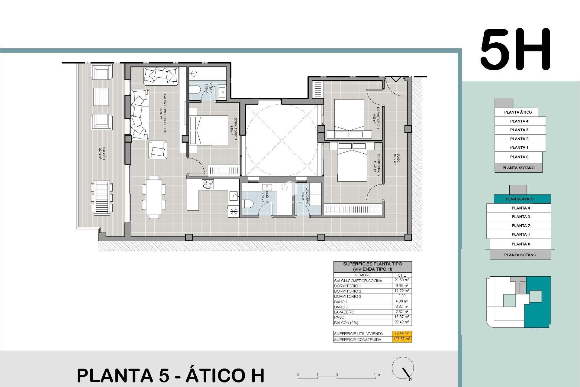Nowy budynek - Daszek -
Torrevieja - El acequión