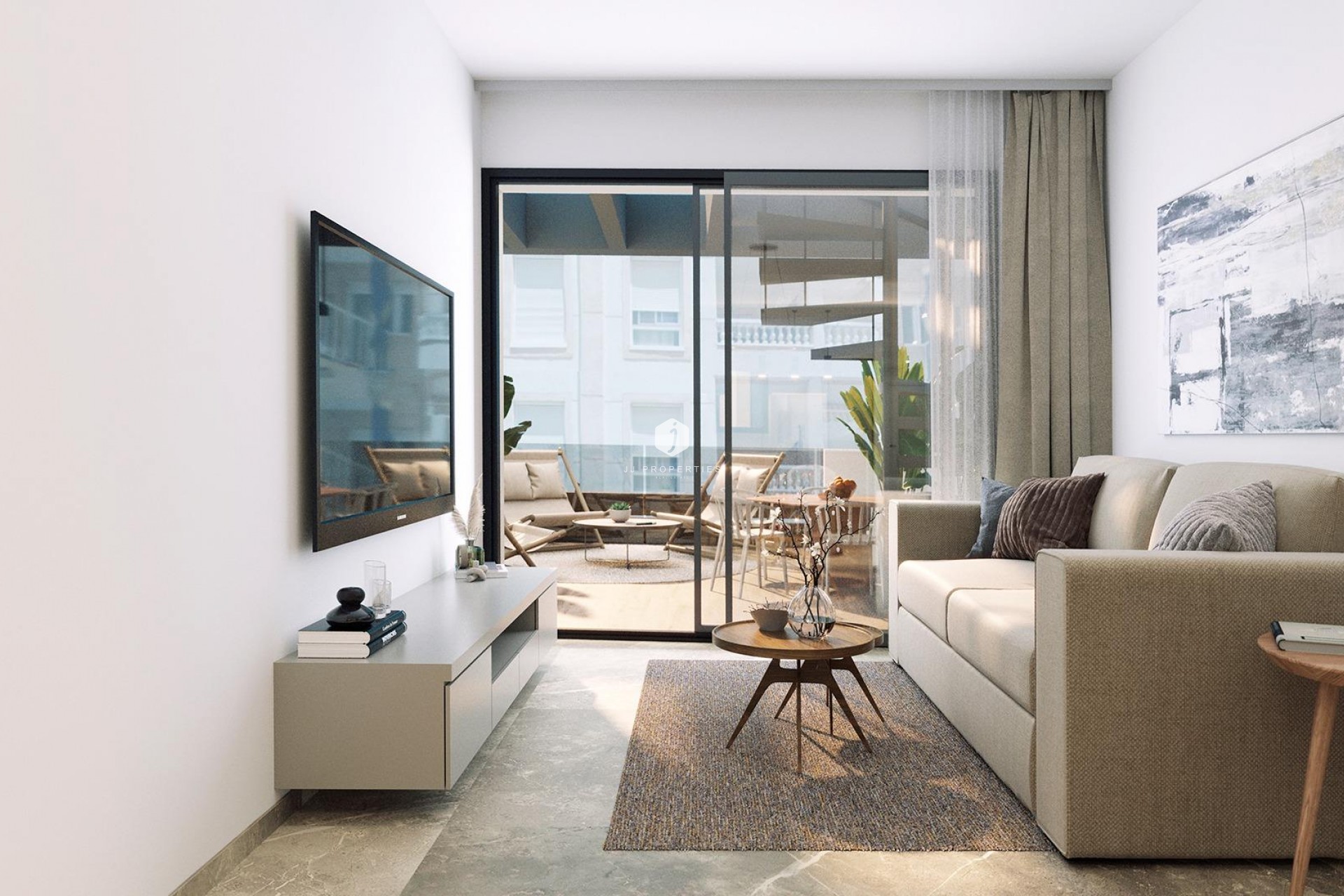 Nowy budynek - Daszek -
Torrevieja - Playa de El Cura