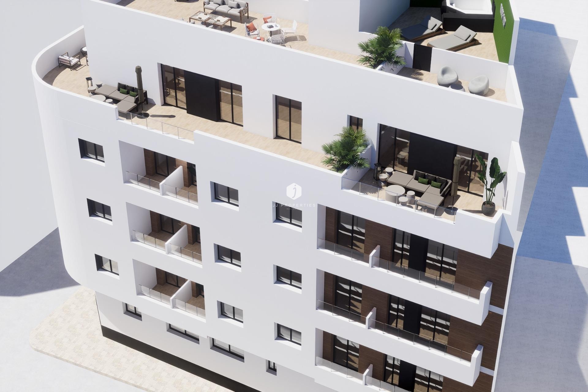 Nowy budynek - Daszek -
Torrevieja - pueblo