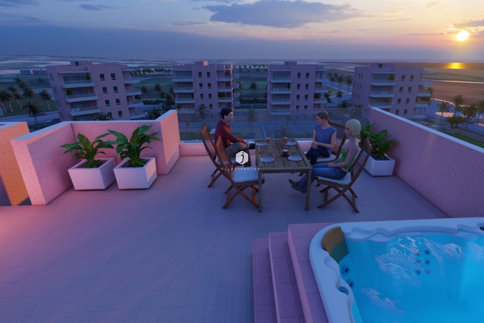 Nowy budynek - Mieszkanie w bloku -
Guardamar del Segura - El Raso