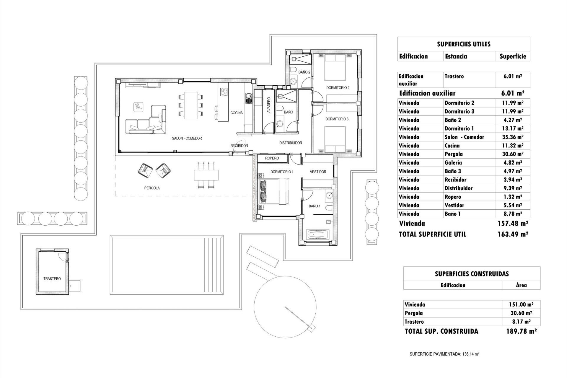 Nowy budynek - Villa -
Aspe - Poligono 19