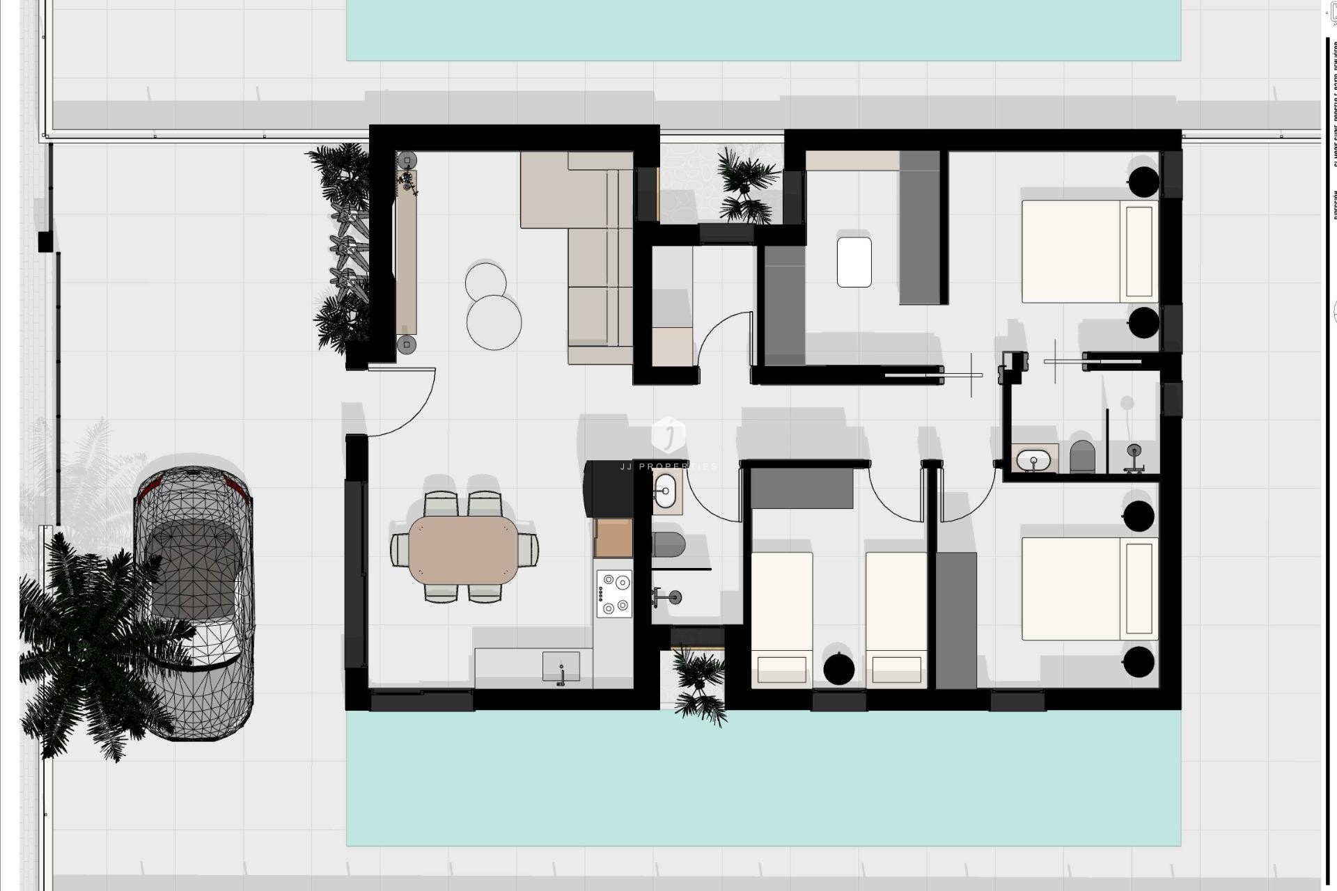 Nowy budynek - Villa -
Benijofar - Urb. Monteazul