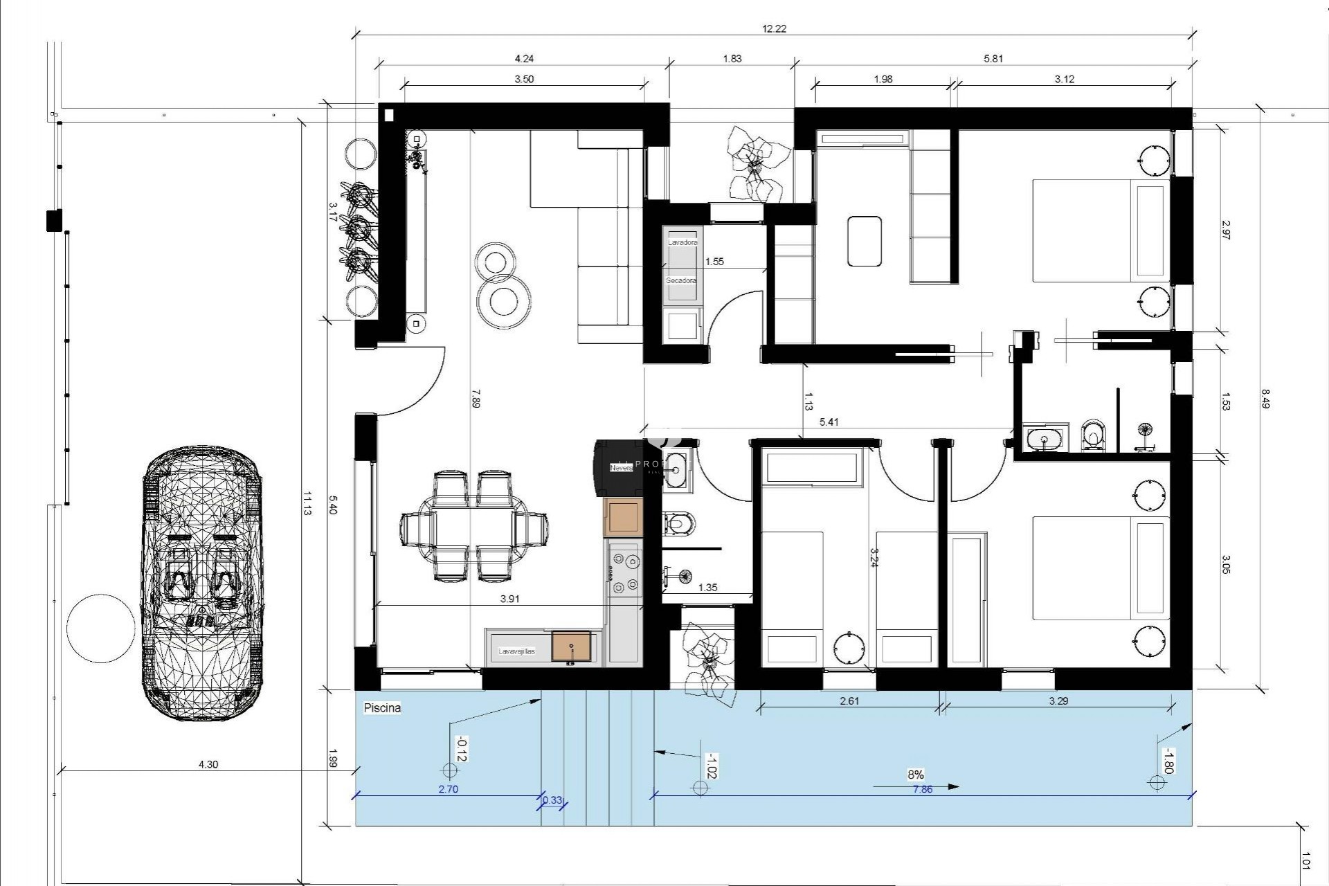 Nowy budynek - Villa -
Benijofar - Urb. Monteazul