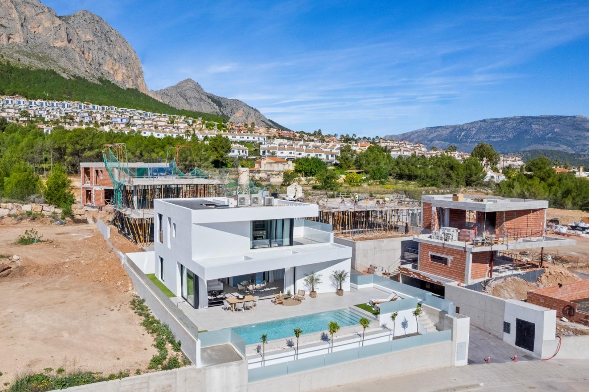 Nowy budynek - Villa -
Polop - Urbanizaciones