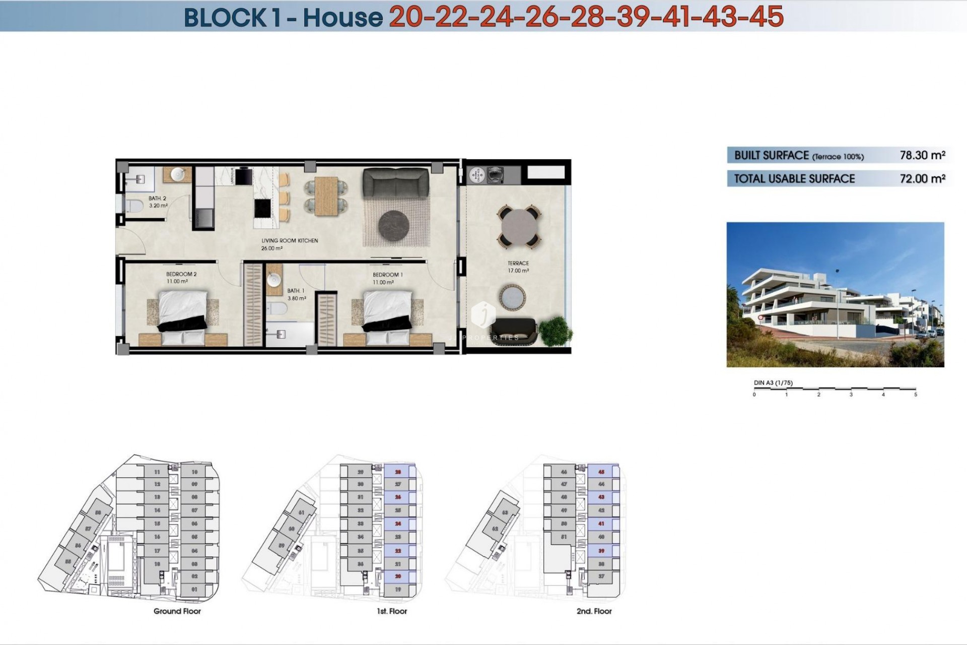 Obra nueva - Apartamento / piso -
La Marina - La Marina del Pinet