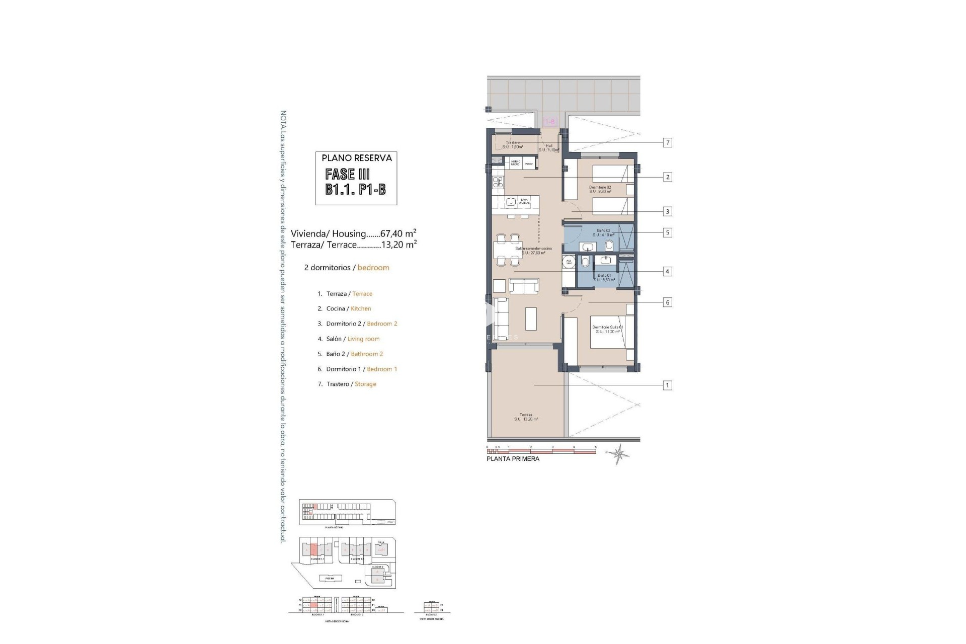 Obra nueva - Apartamento / piso -
Los Alcazares - La Serena Golf