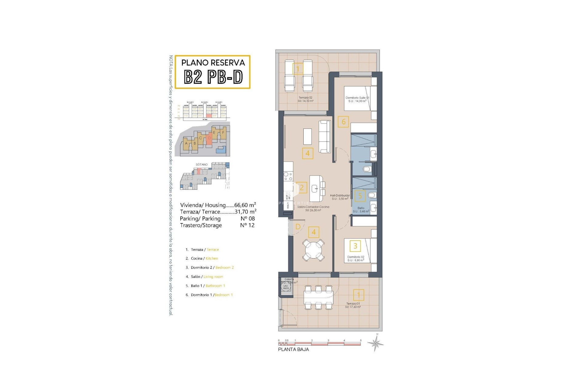 Obra nueva - Apartamento / piso -
Los Alcazares - Serena Golf
