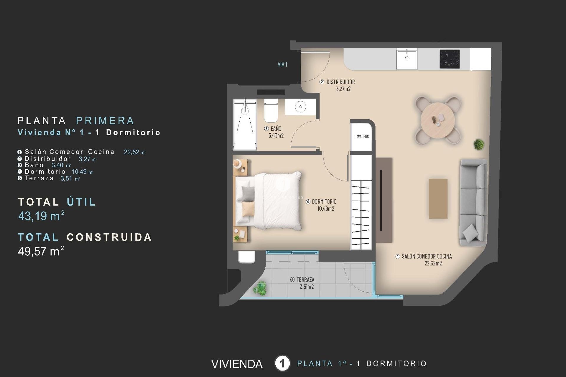 Obra nueva - Apartamento / piso -
Torrevieja - Centro