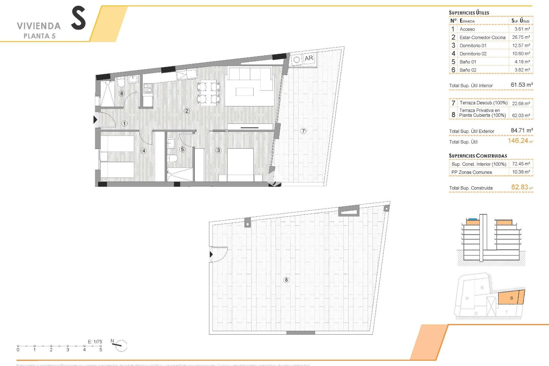 Obra nueva - Ático -
Torrevieja - Centro