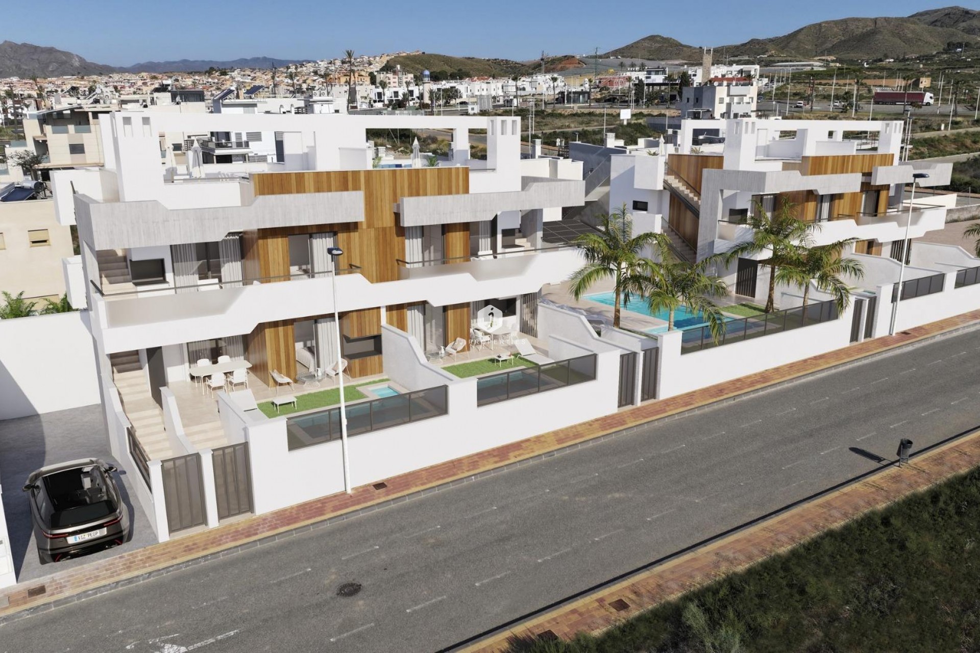 Obra nueva - Bungalow -
Puerto de Mazarron - Playa Negra