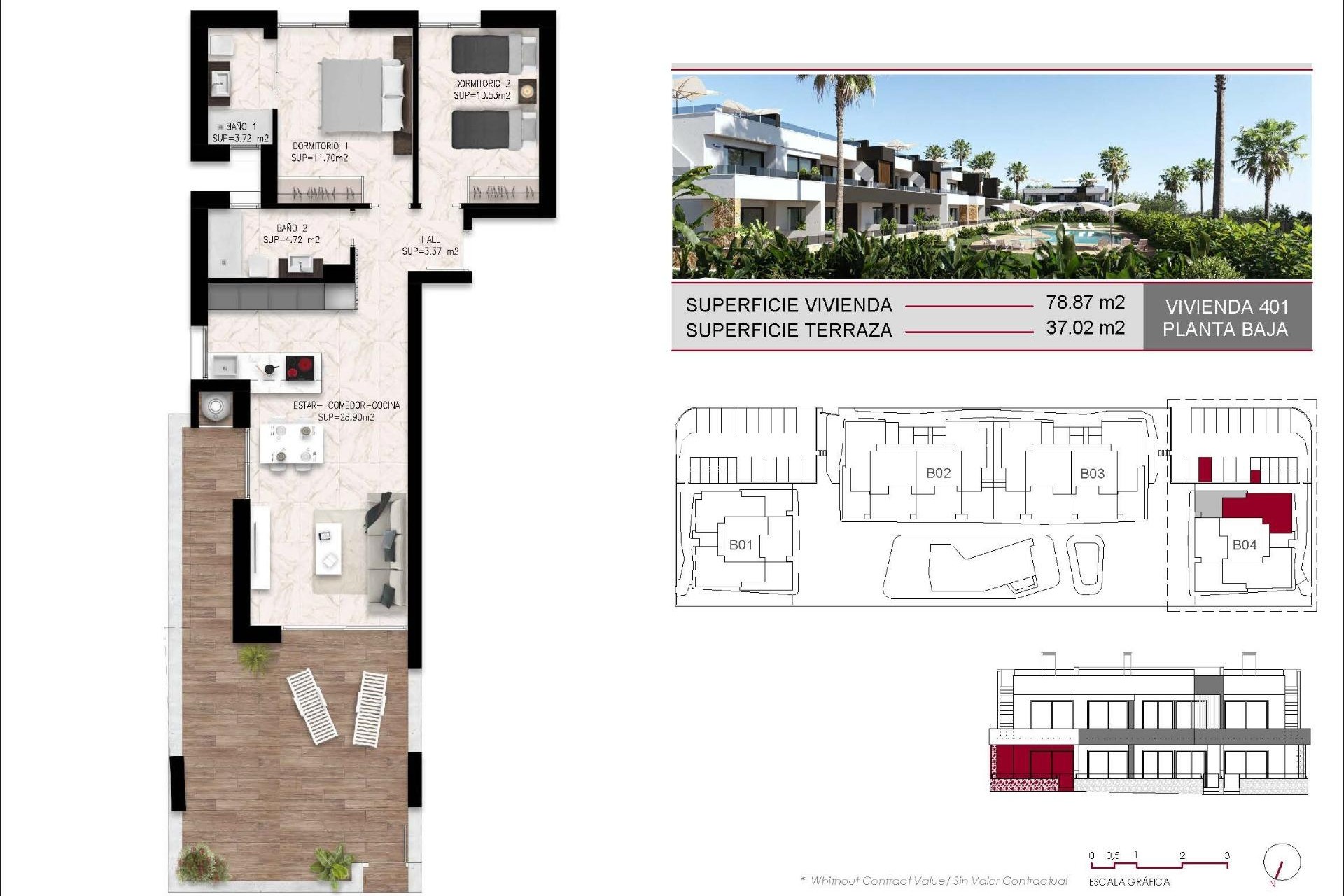 Obra nueva - Bungalow -
Rojales - Lo Marabú