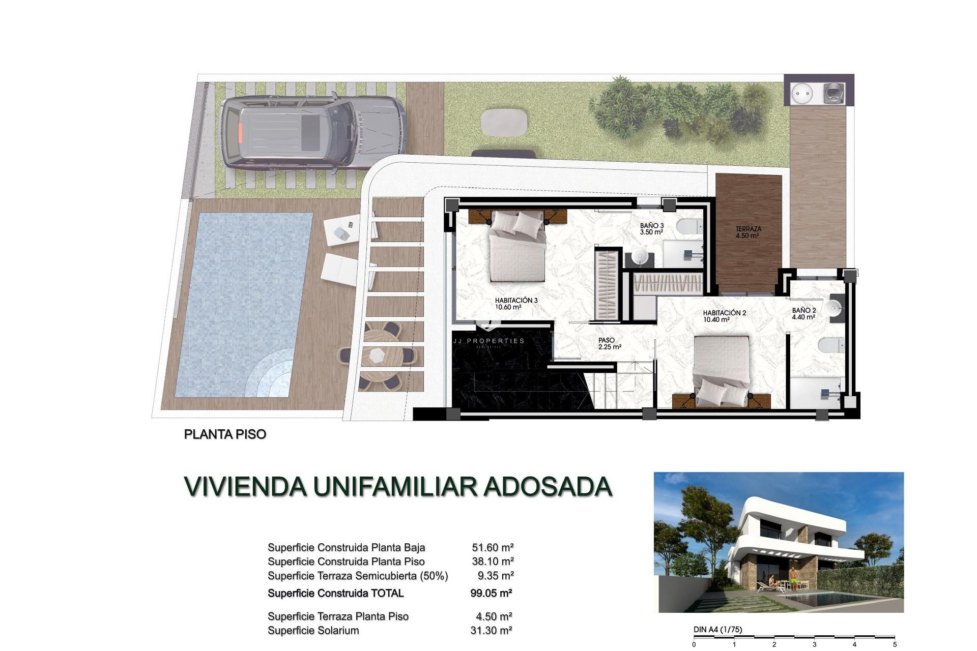 Obra nueva - Duplex -
Los Montesinos - La herrada