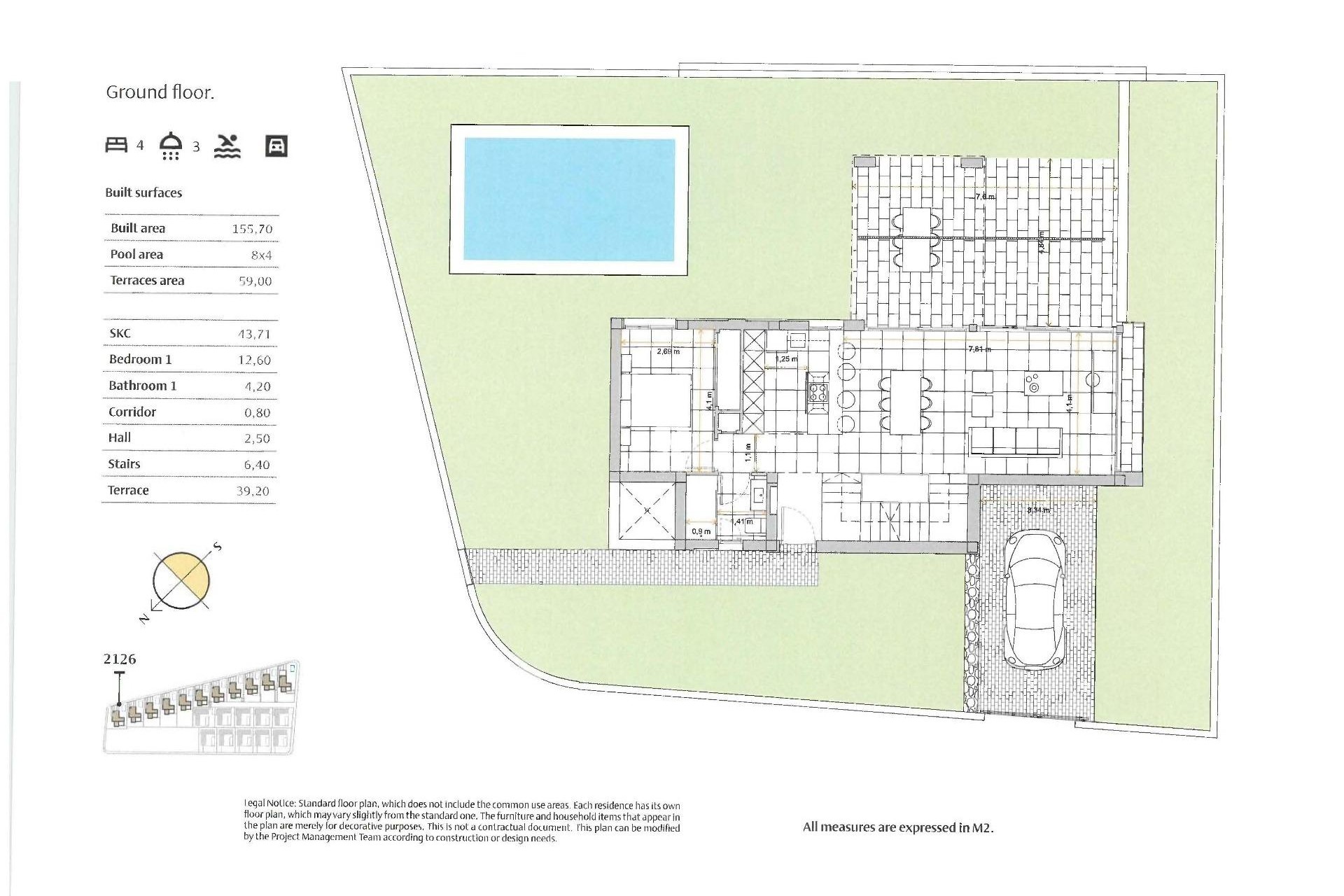 Obra nueva - Villa -
Algorfa - La finca golf