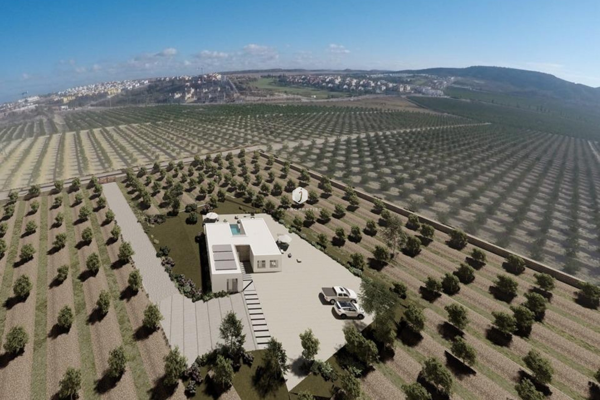 Obra nueva - Villa -
Algorfa - Lomas De La Juliana