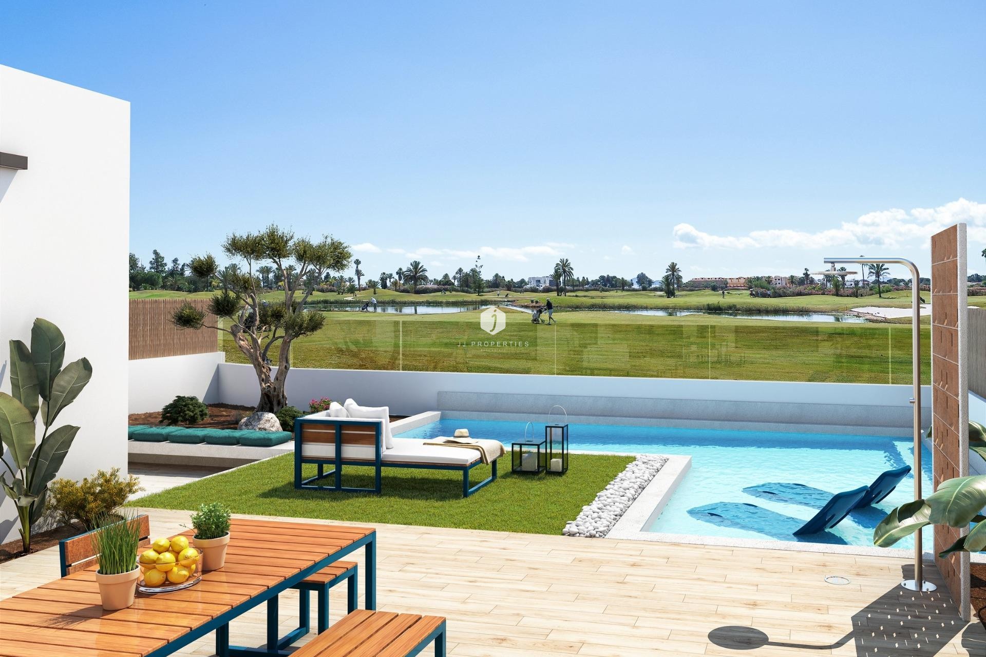 Obra nueva - Villa -
Los Alcazares - Serena Golf