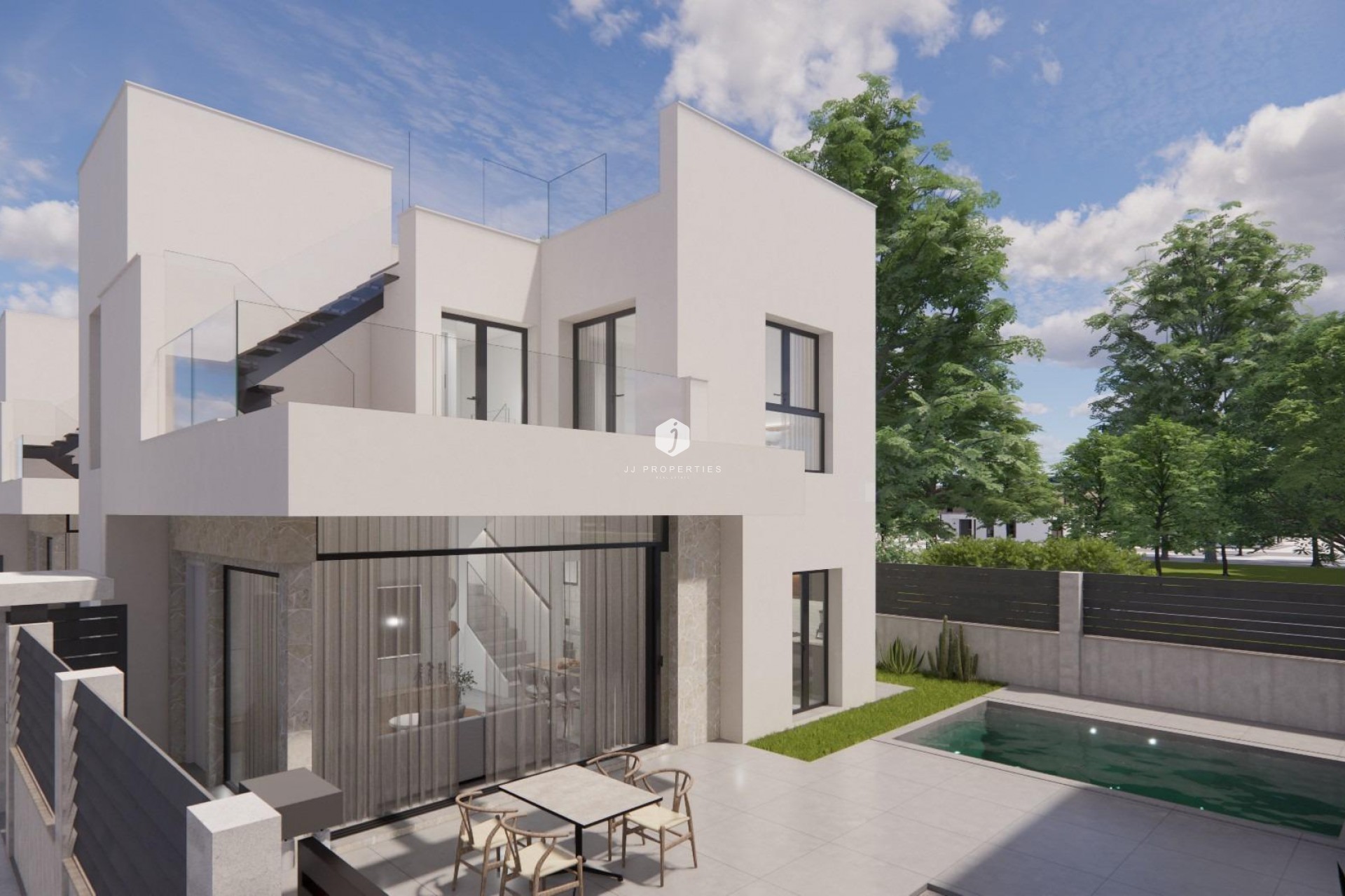 Obra nueva - Villa -
Los Montesinos - La herrada