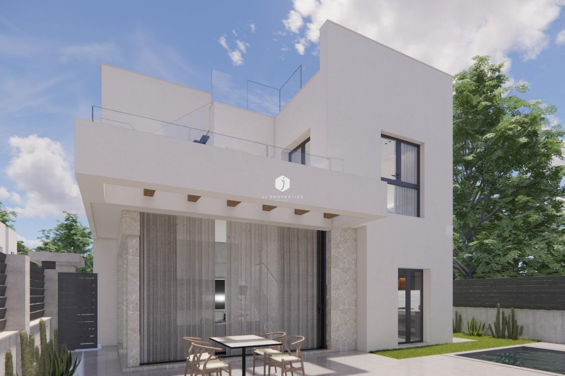 Obra nueva - Villa -
Los Montesinos - La herrada