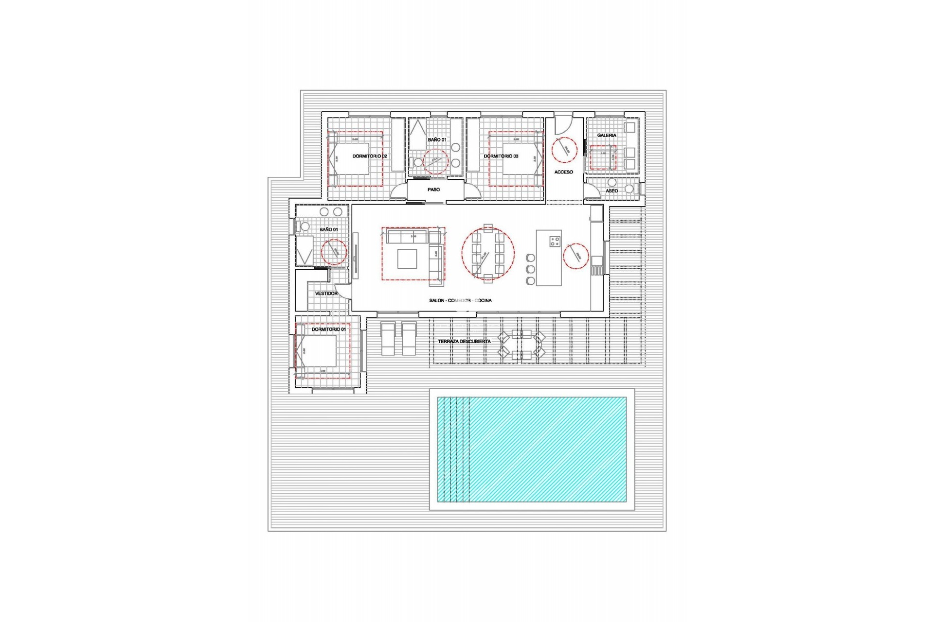 Obra nueva - Villa -
Pinoso - Casas Pastor