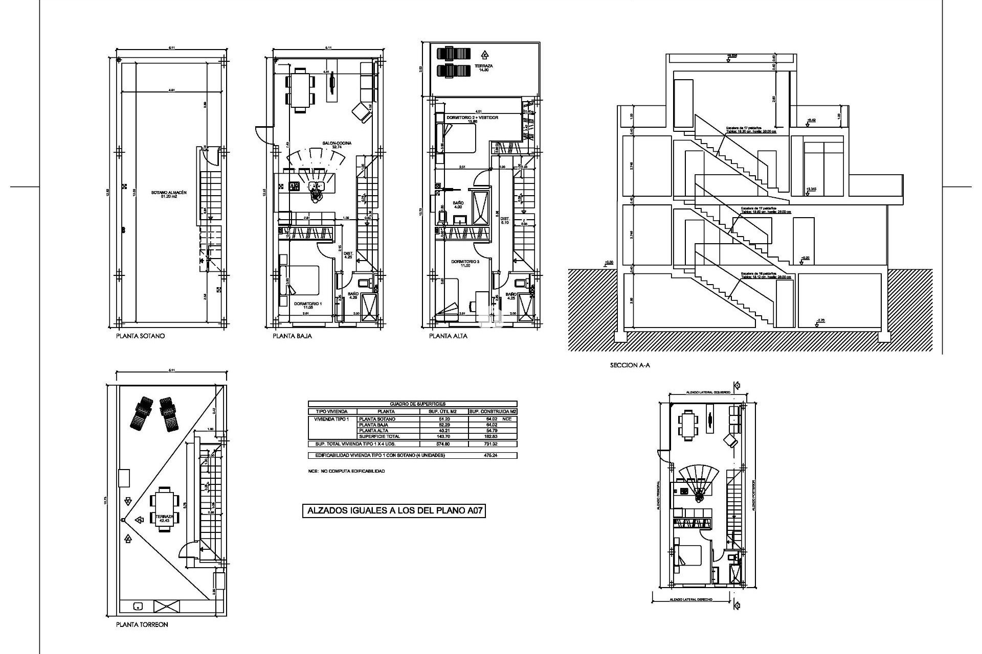 Obra nueva - Villa -
Puerto de Mazarron - El Alamillo
