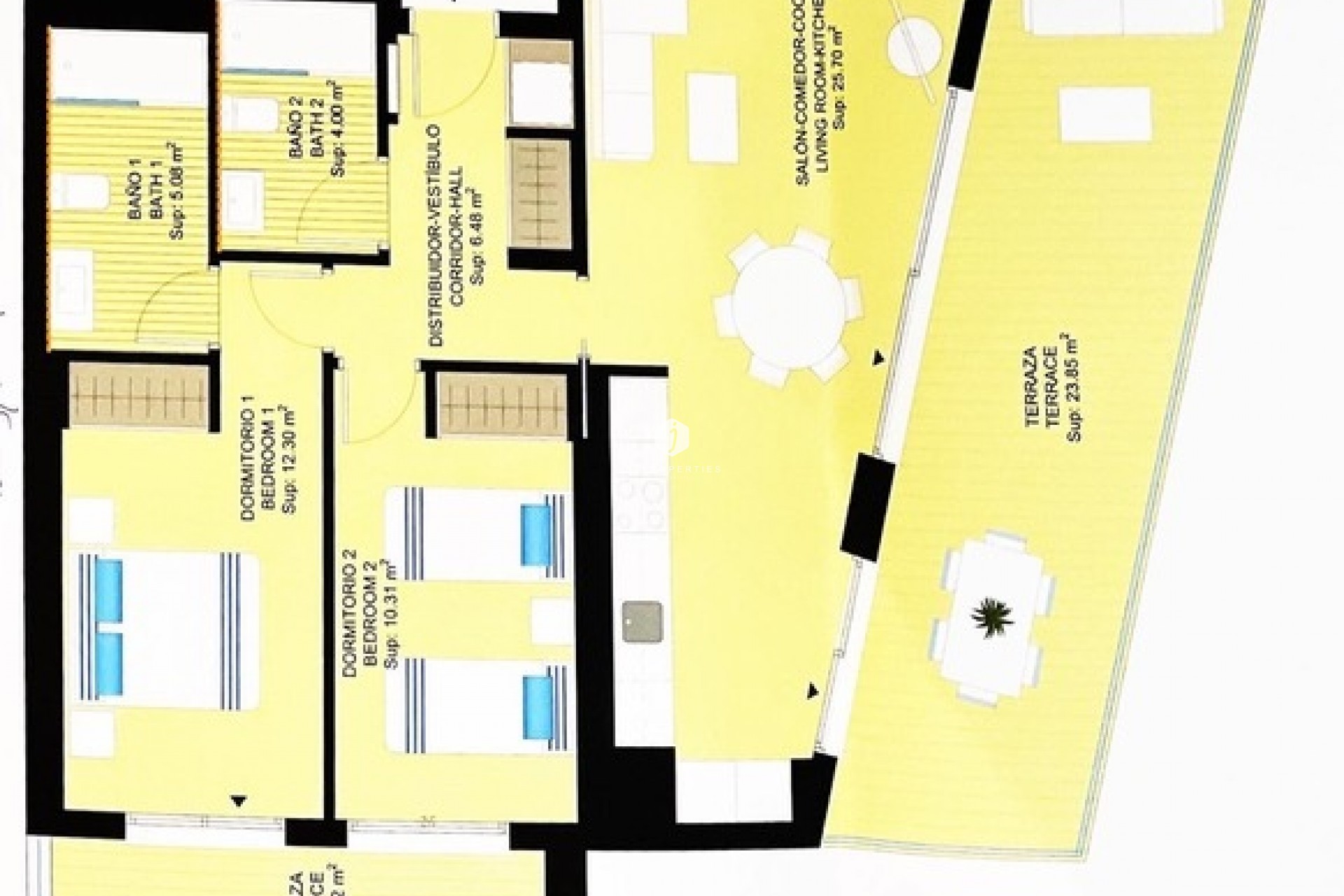 Resale - Apartment / flat -
Dehesa de Campoamor - Costa Blanca