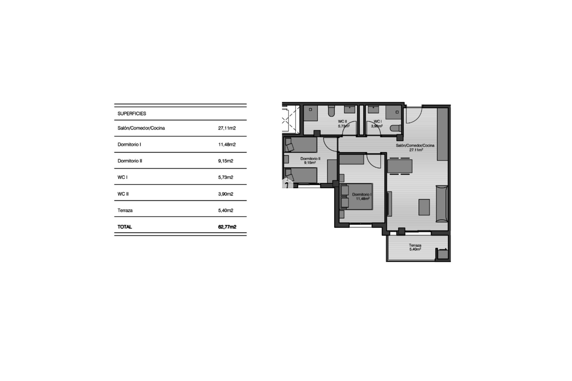 Resale - Apartment / flat -
San Miguel de Salinas - Inland