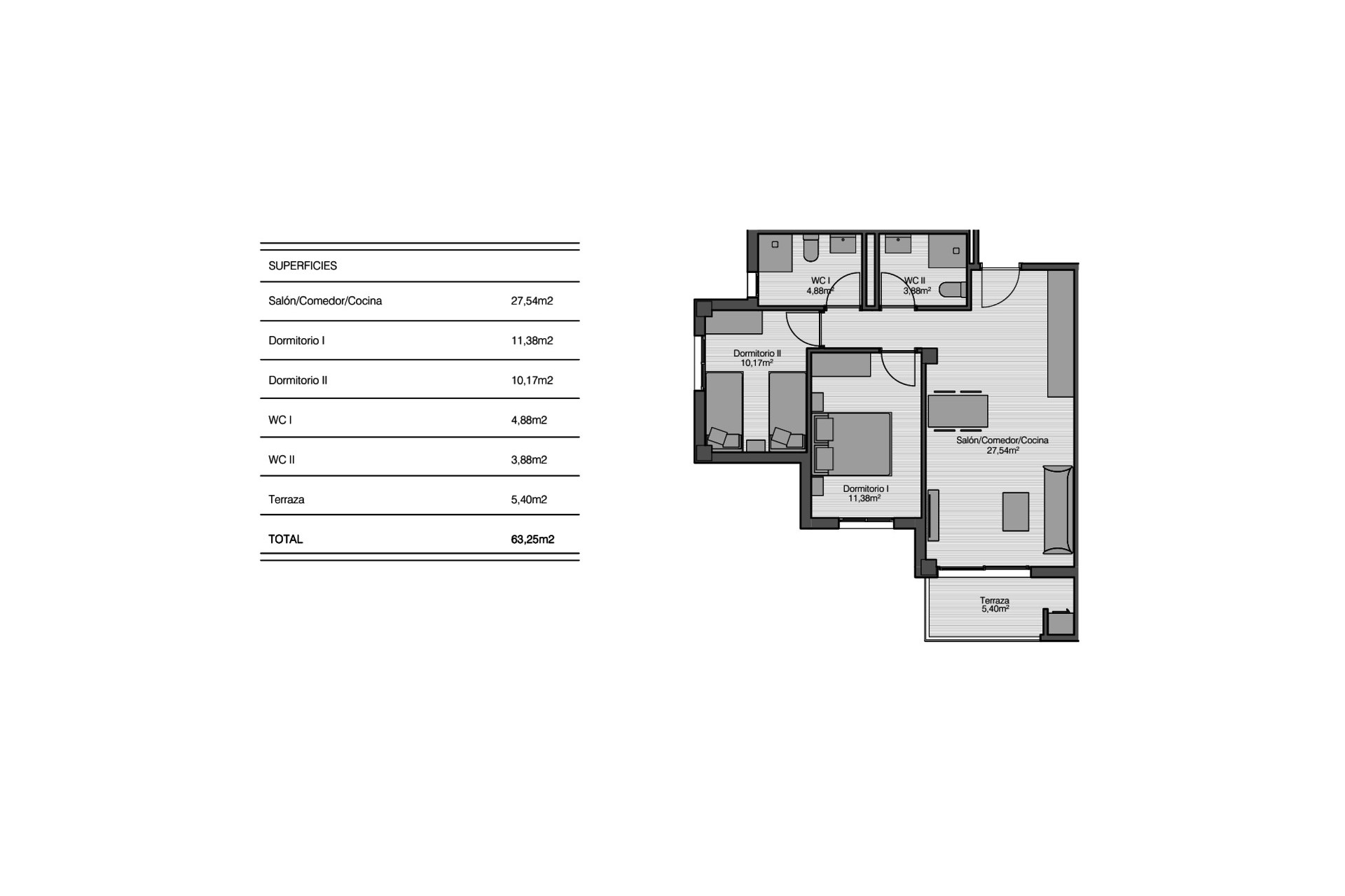 Resale - Apartment / flat -
San Miguel de Salinas - Inland