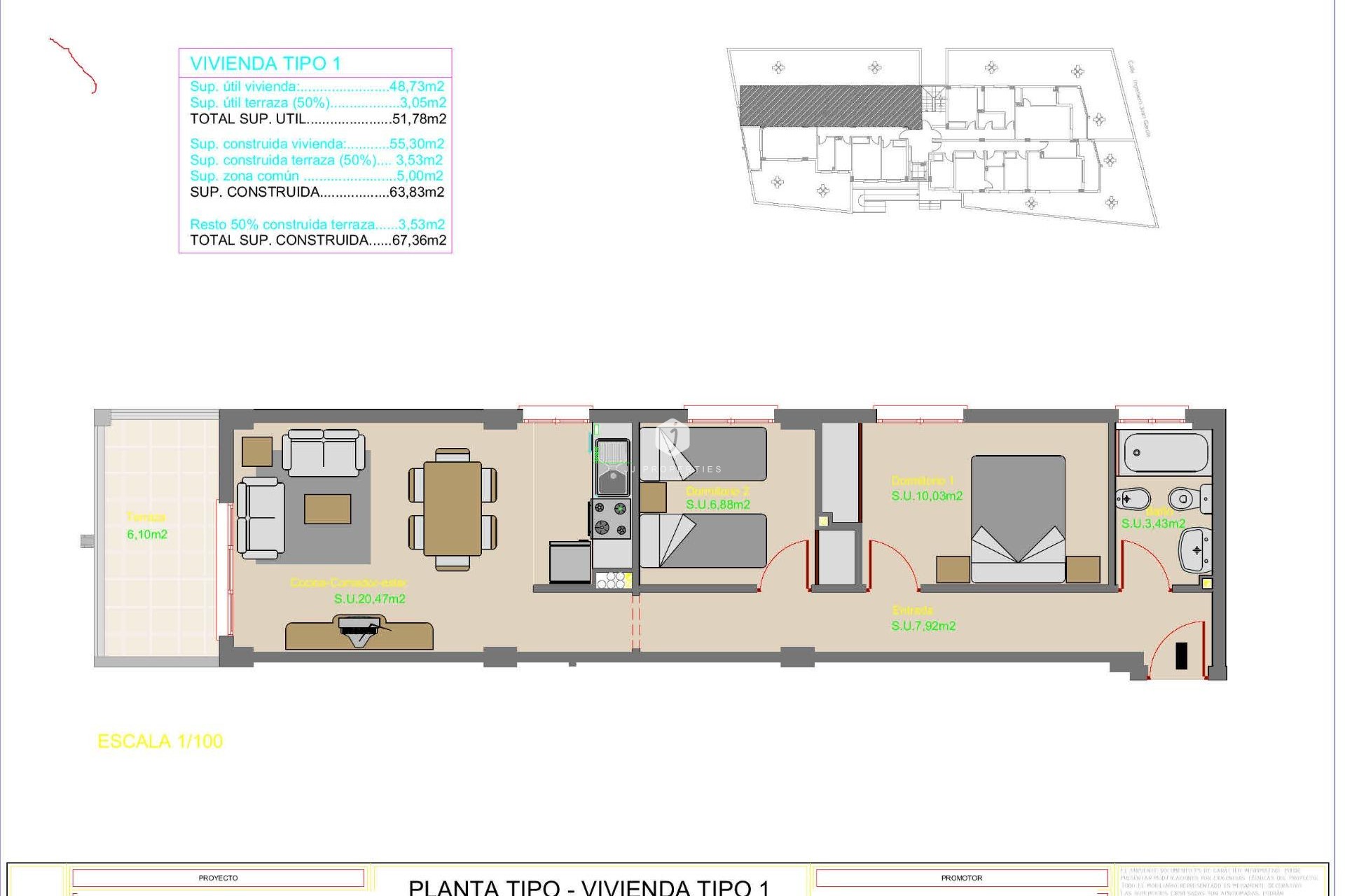 Tweedehands - Appartement / flat -
Guardamar del Segura - puerto deportivo