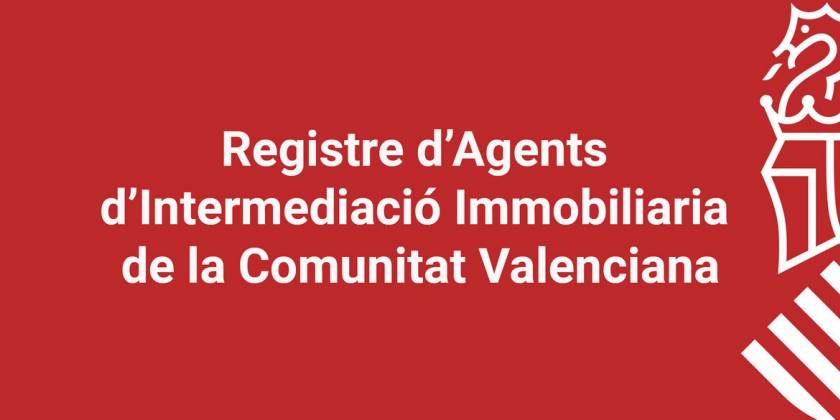 REGISTER DER MAKLER UND IMMOBILIENMAKLER IN SPANIEN UND DER GEMEINSCHAFT VALENCIEN. 