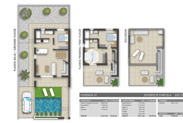Nieuwbouw Woningen - Villa -
Pilar de la Horadada - Polideportivo