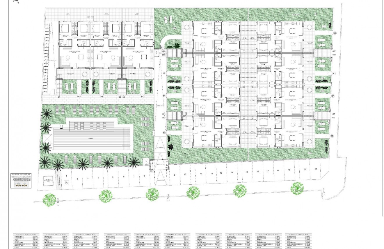 Nieuwbouw Woningen - Bungalow -
Pilar de la Horadada - pueblo
