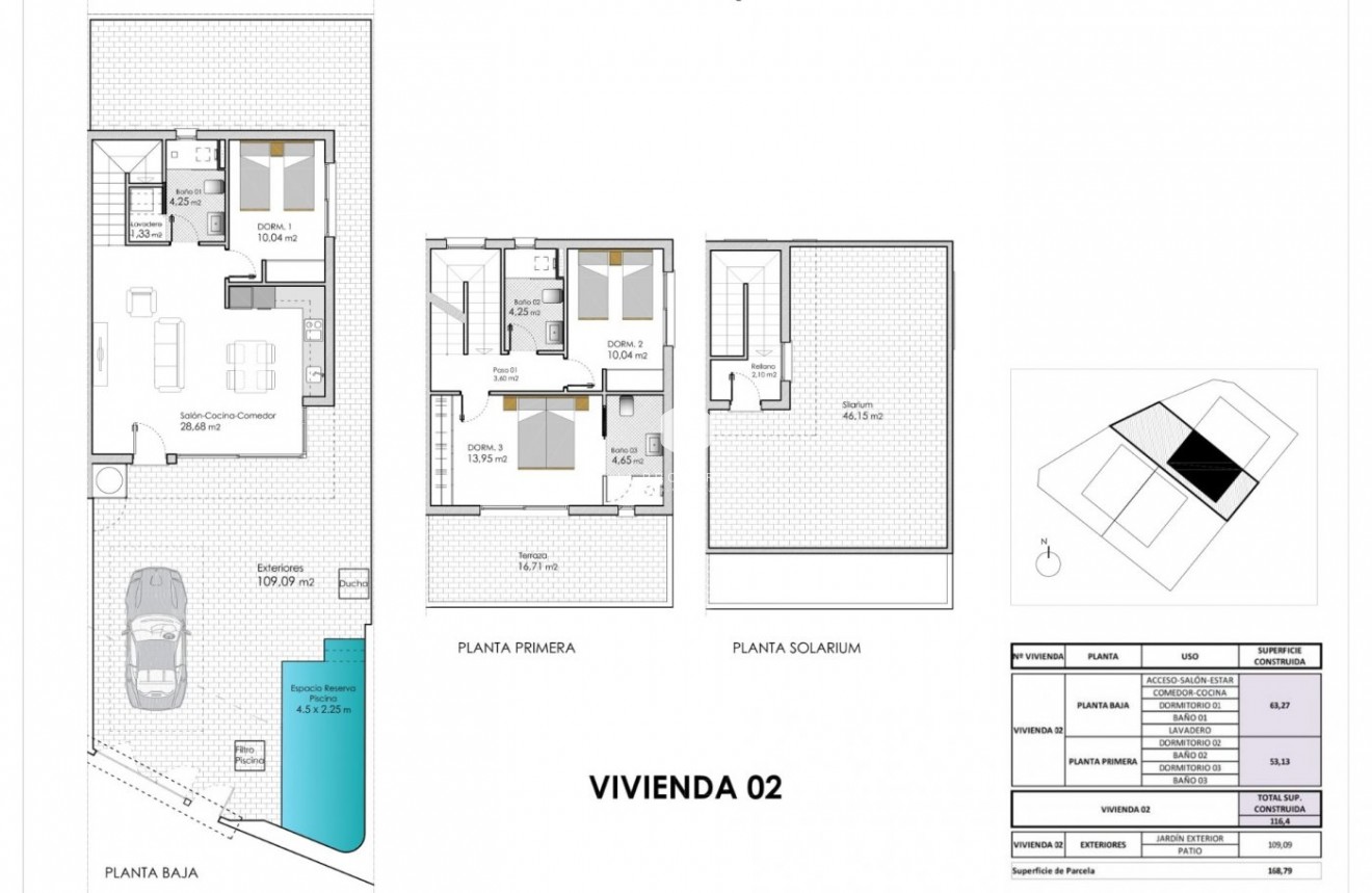 Nieuwbouw Woningen - Chalet -
Pilar de la Horadada - pueblo