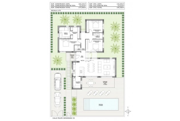 Nieuwbouw Woningen - Villa -
Benijofar - Polideportivo