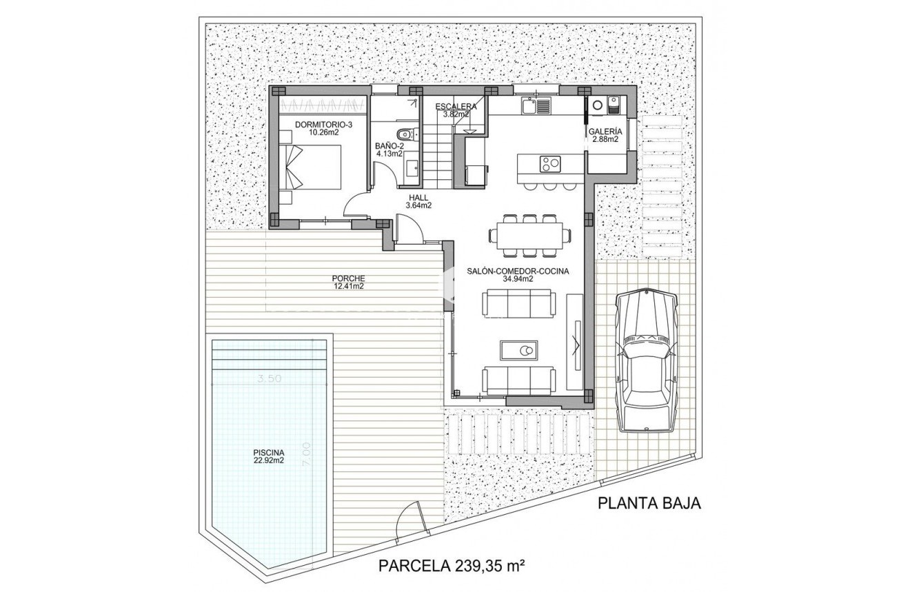 Nieuwbouw Woningen - Villa -
Benijofar - Polideportivo