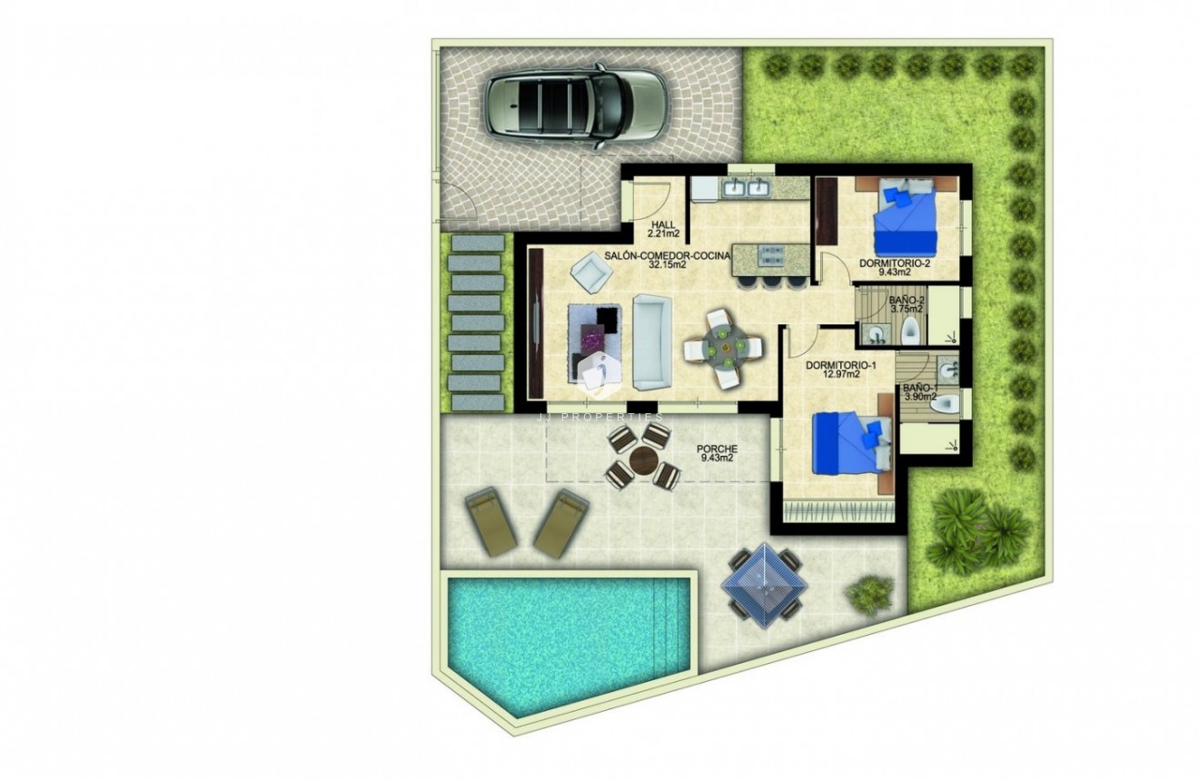 Nieuwbouw Woningen - Villa -
Benijofar - Polideportivo