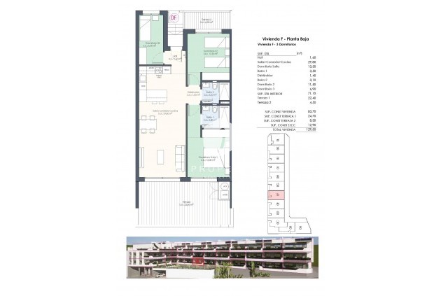 Nieuwbouw Woningen - Appartement / flat -
Benijofar - Pueblo
