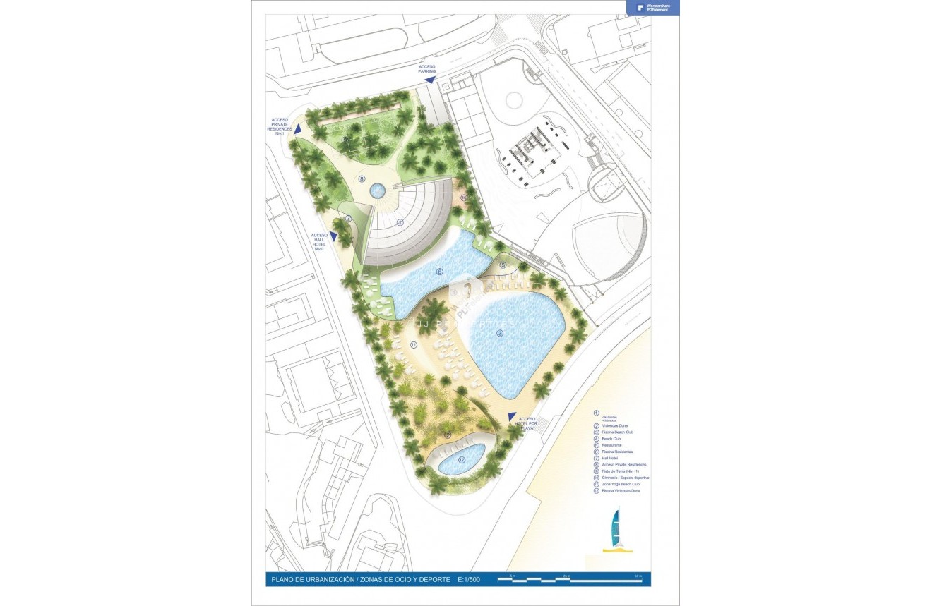 Nowy budynek - Mieszkanie w bloku -
Benidorm - Poniente