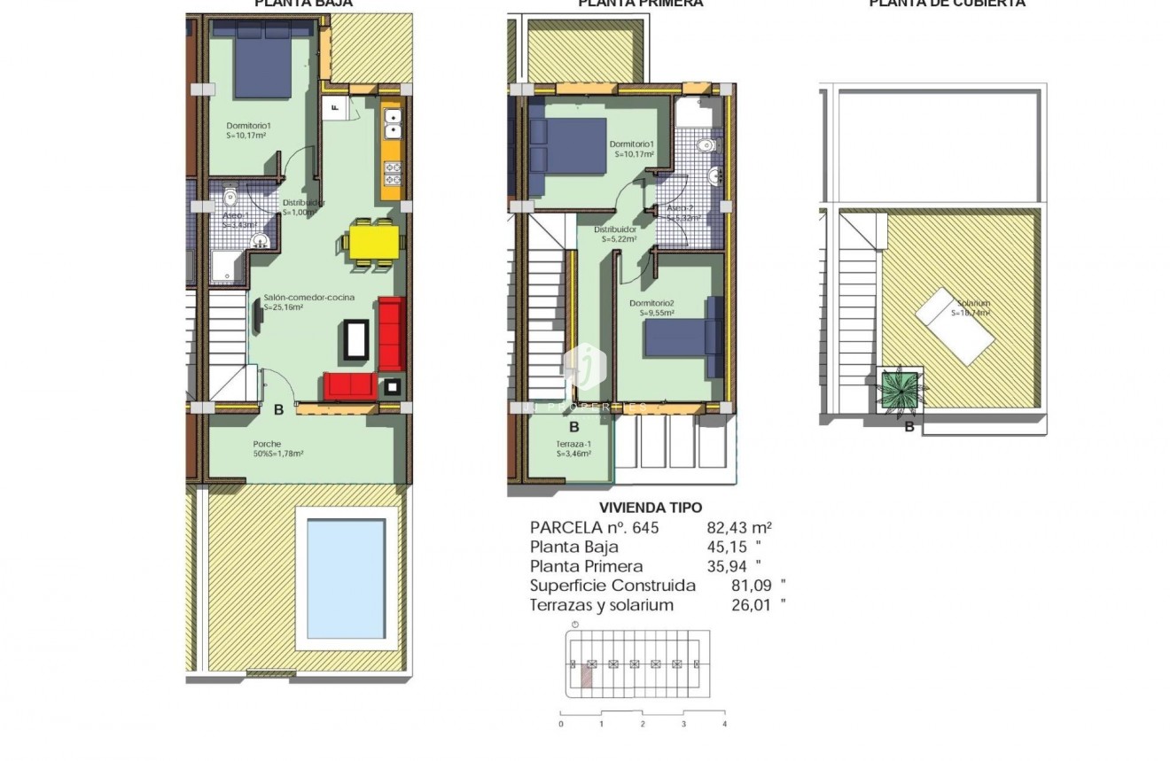 Nouvelle construction - Maison de ville -
Orihuela Costa - PAU 26