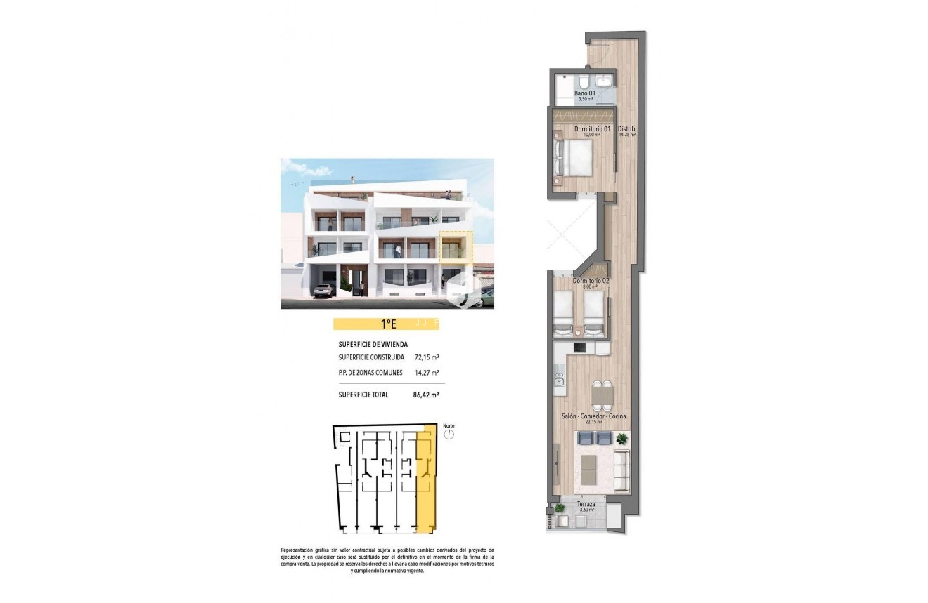 Nieuwbouw Woningen - Appartement / flat -
Torrevieja - Playa de El Cura
