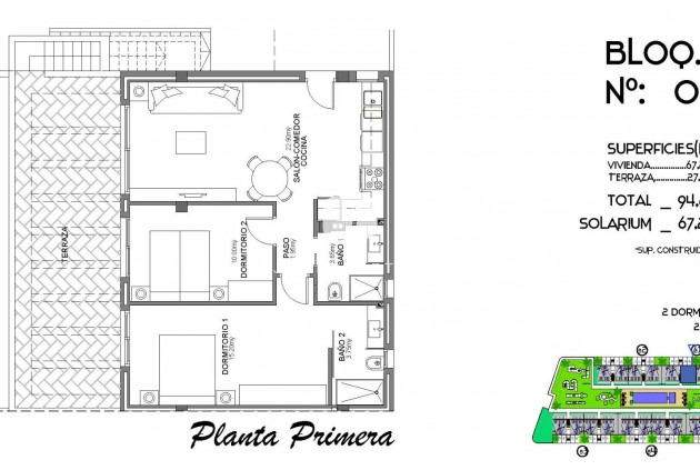 Nieuwbouw Woningen - Bungalow -
Algorfa - La finca golf