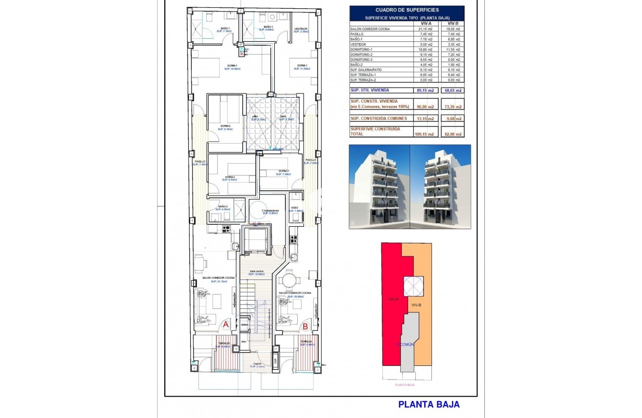 Nieuwbouw Woningen - Appartement / flat -
Torrevieja - Playa de El Cura