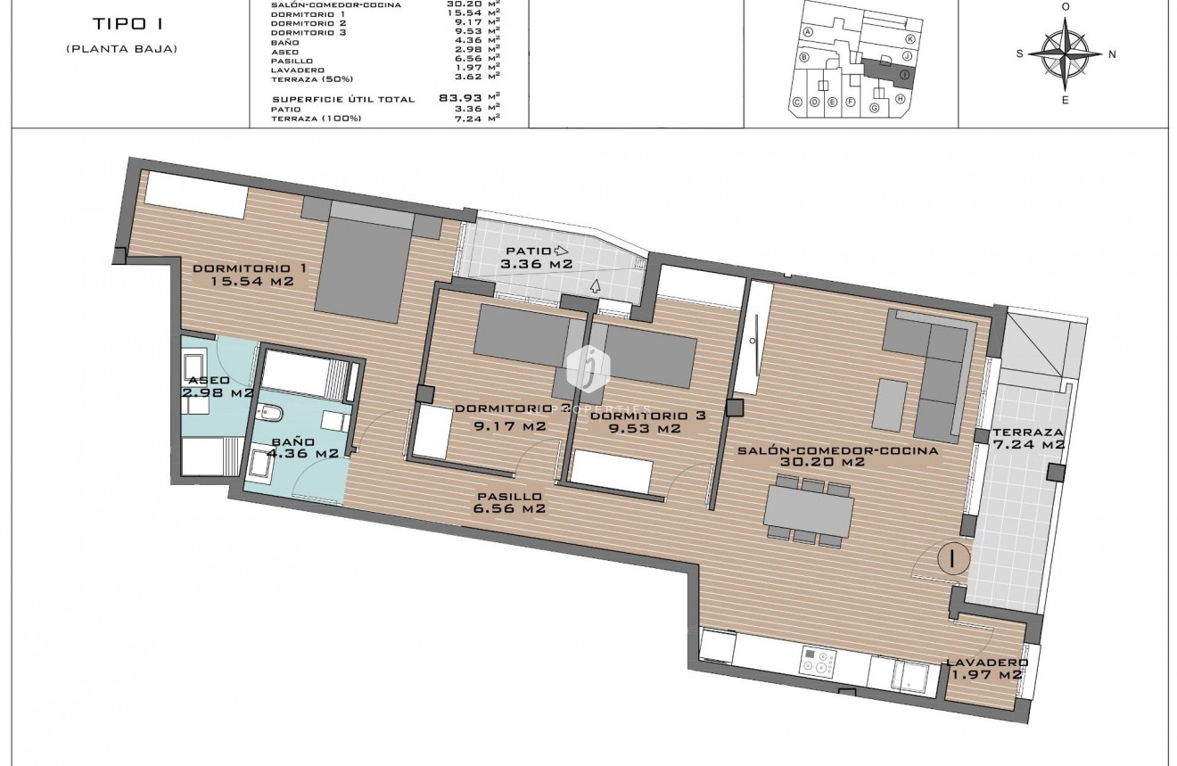 Nieuwbouw Woningen - Appartement / flat -
Algorfa - Pueblo