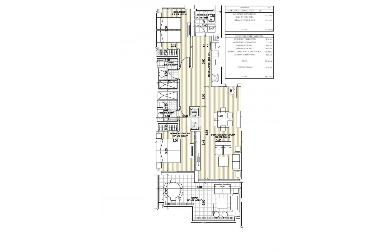 Nieuwbouw Woningen - Appartement / flat -
Orihuela Costa - Villamartín