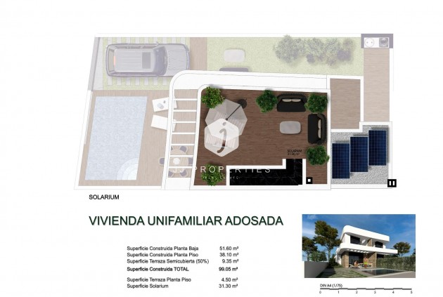 Nieuwbouw Woningen - duplex -
Los Montesinos - La herrada