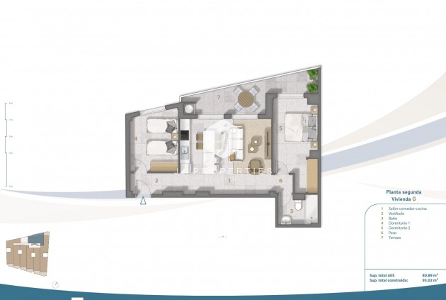 Nieuwbouw Woningen - Penthouse -
San Pedro del Pinatar - Playa Villananitos