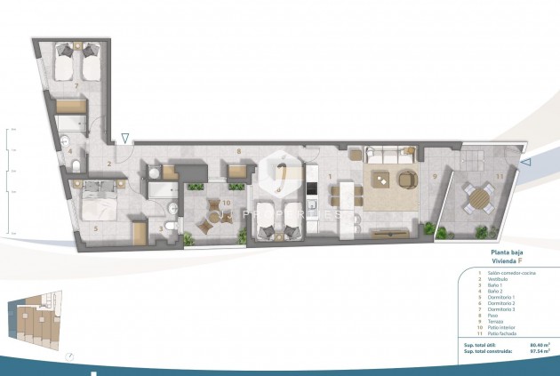 Nieuwbouw Woningen - Appartement / flat -
San Pedro del Pinatar - Playa Villananitos