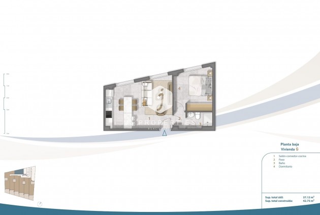 Nieuwbouw Woningen - Appartement / flat -
San Pedro del Pinatar - Playa Villananitos