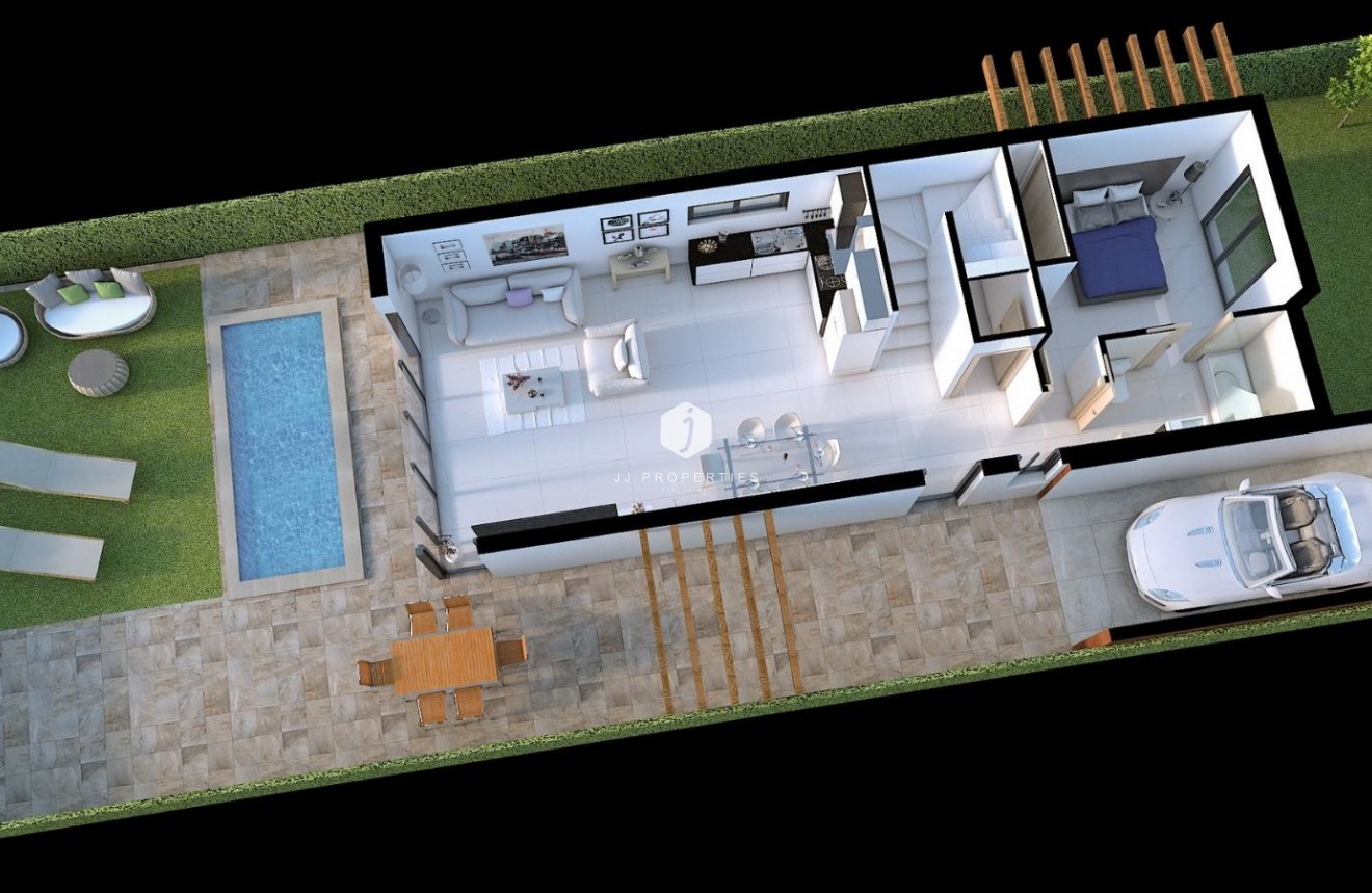 Obra nueva - Villa -
Los Alcazares - Torre del Rame