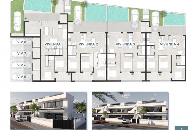 Nieuwbouw Woningen - Bungalow -
San Pedro del Pinatar - Las Esperanzas